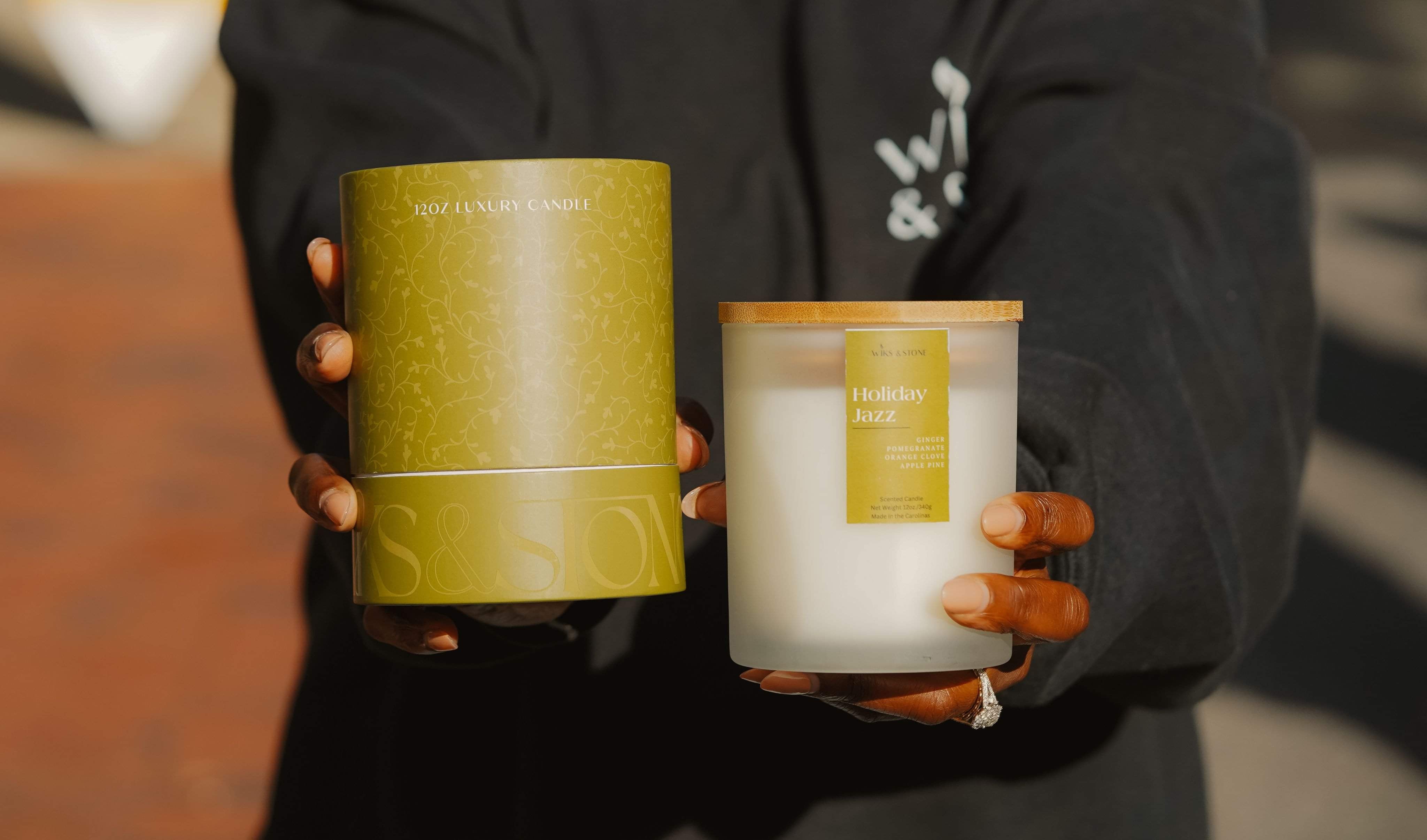 Holiday Jazz Candle | Ginger | Musk | Pine | Apple