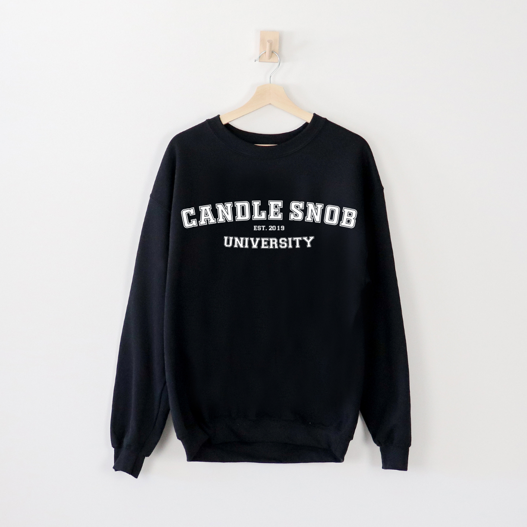 Crewneck Sweatshirt - Candle Snob University