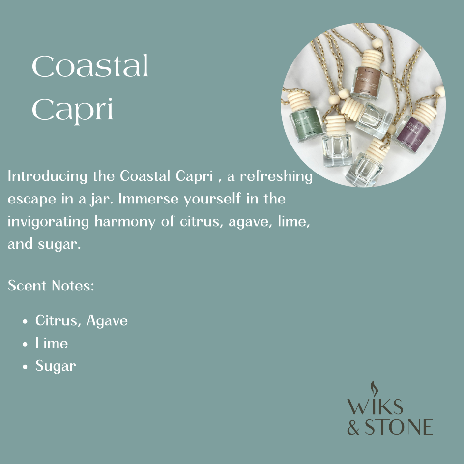 Coastal Capri - Car Diffusers - Scented
