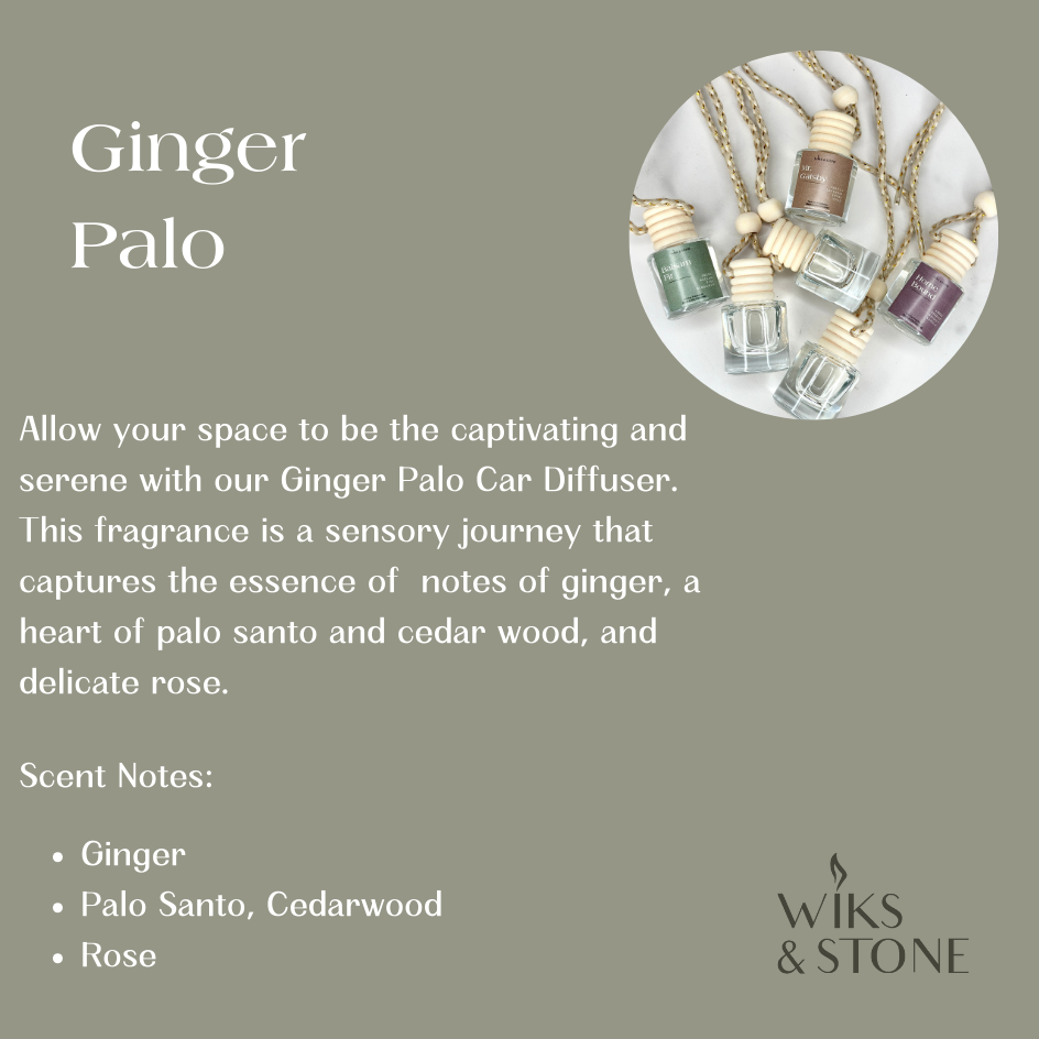 Ginger Palo - Car Diffusers - Scented