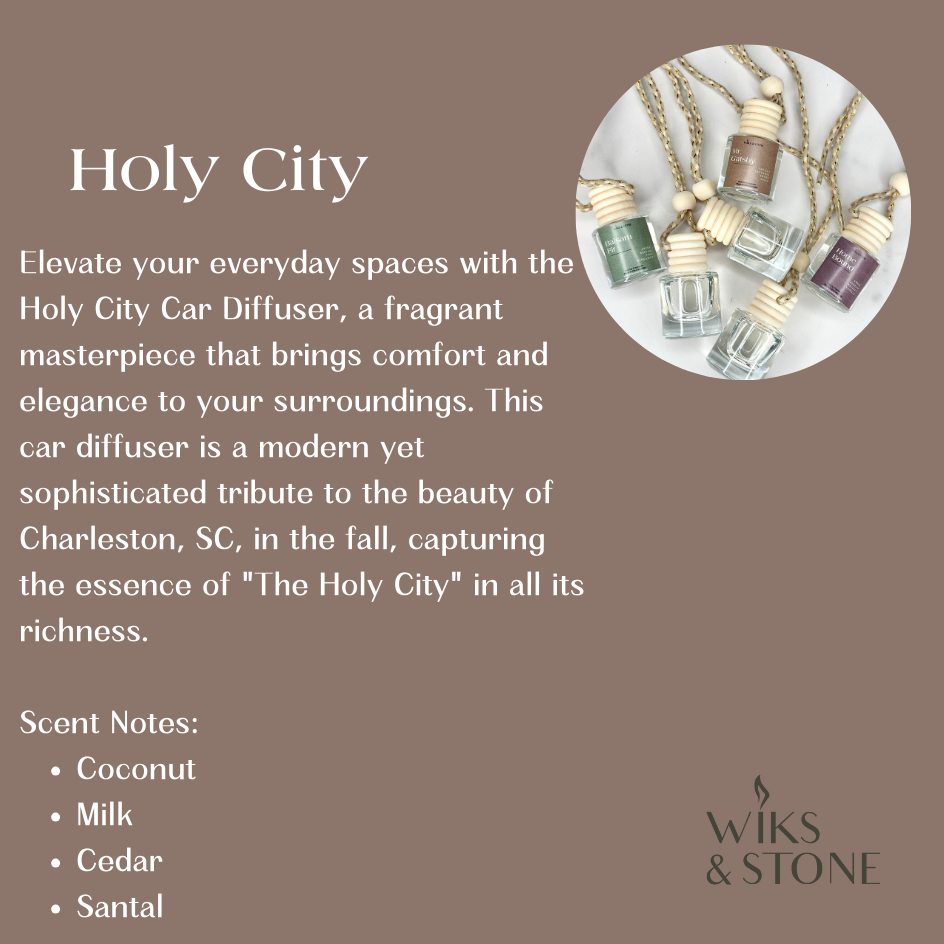 Holy City - Car Diffusers - Scented