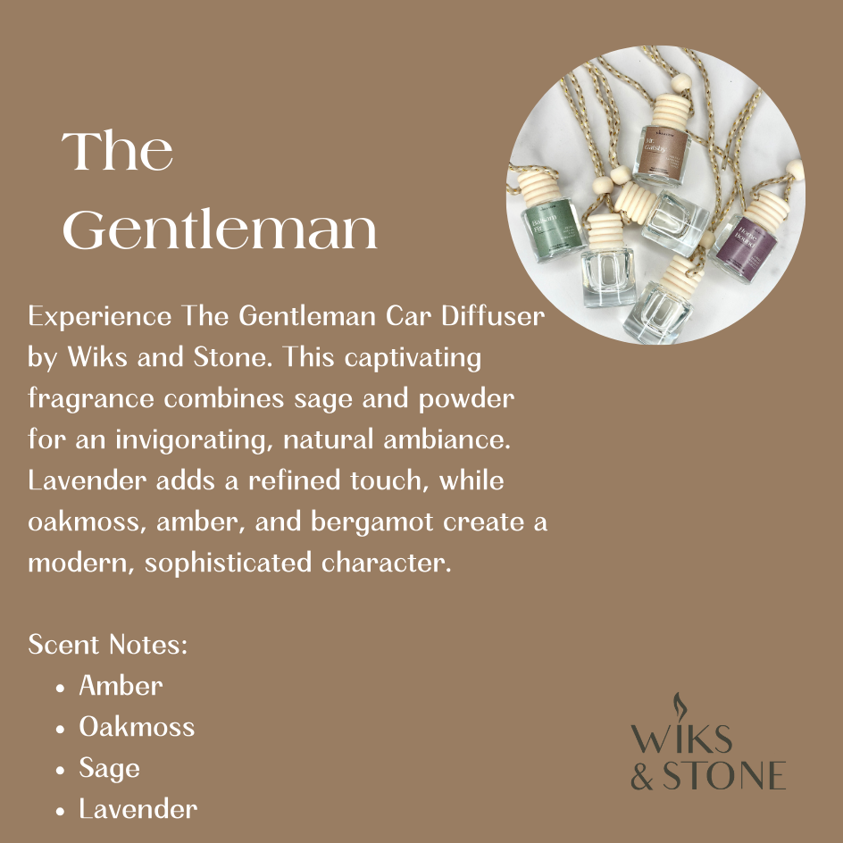 The Gentleman - Car Diffusers - Scented